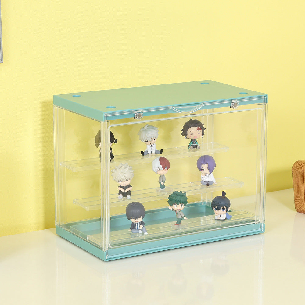 コレクションケース hina 壇式 3段 スタッキング可能 アクリルケース