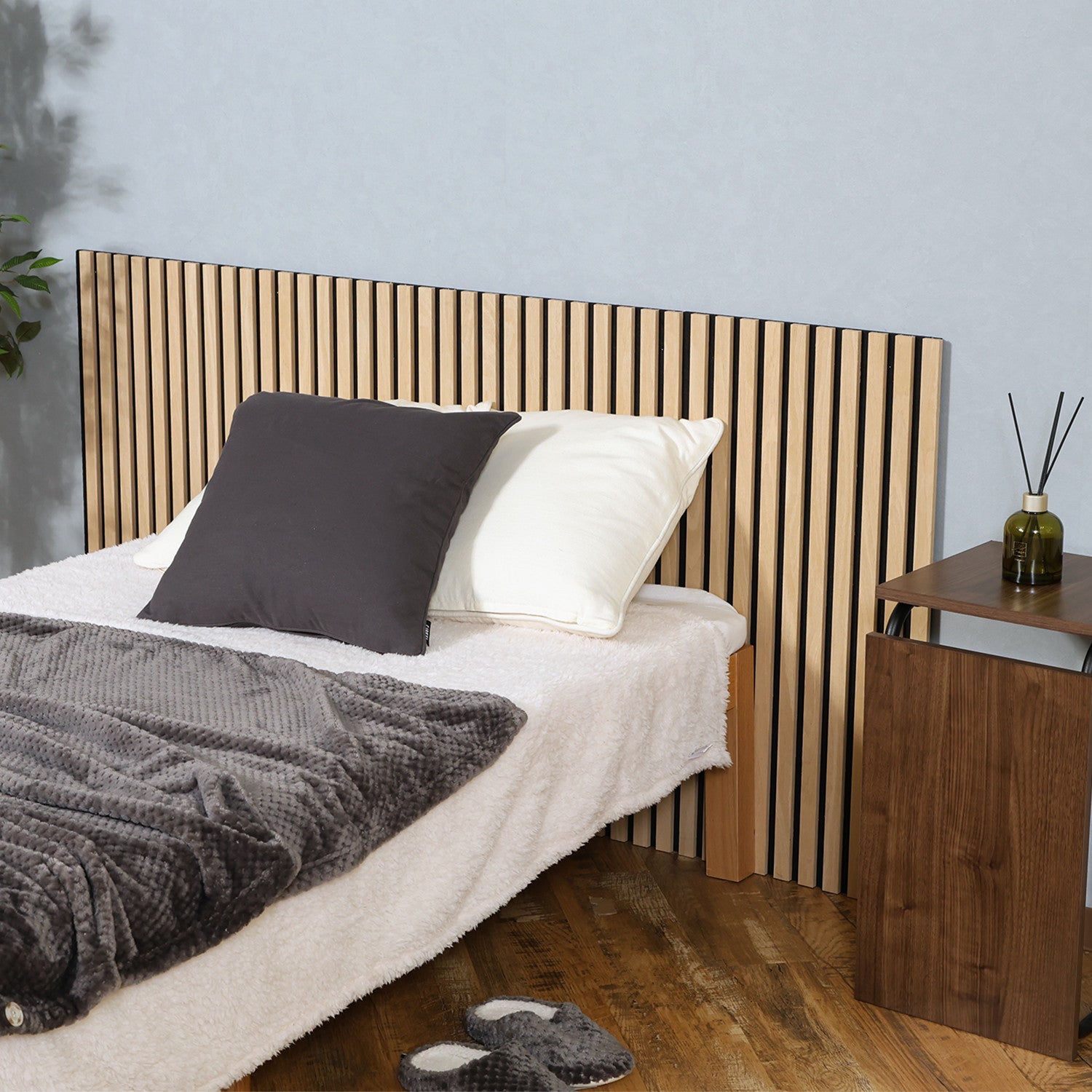 4枚セット商品 吸音ウォールパネル 簡単DIY 消音 インテリア 組立商品【FB40965】