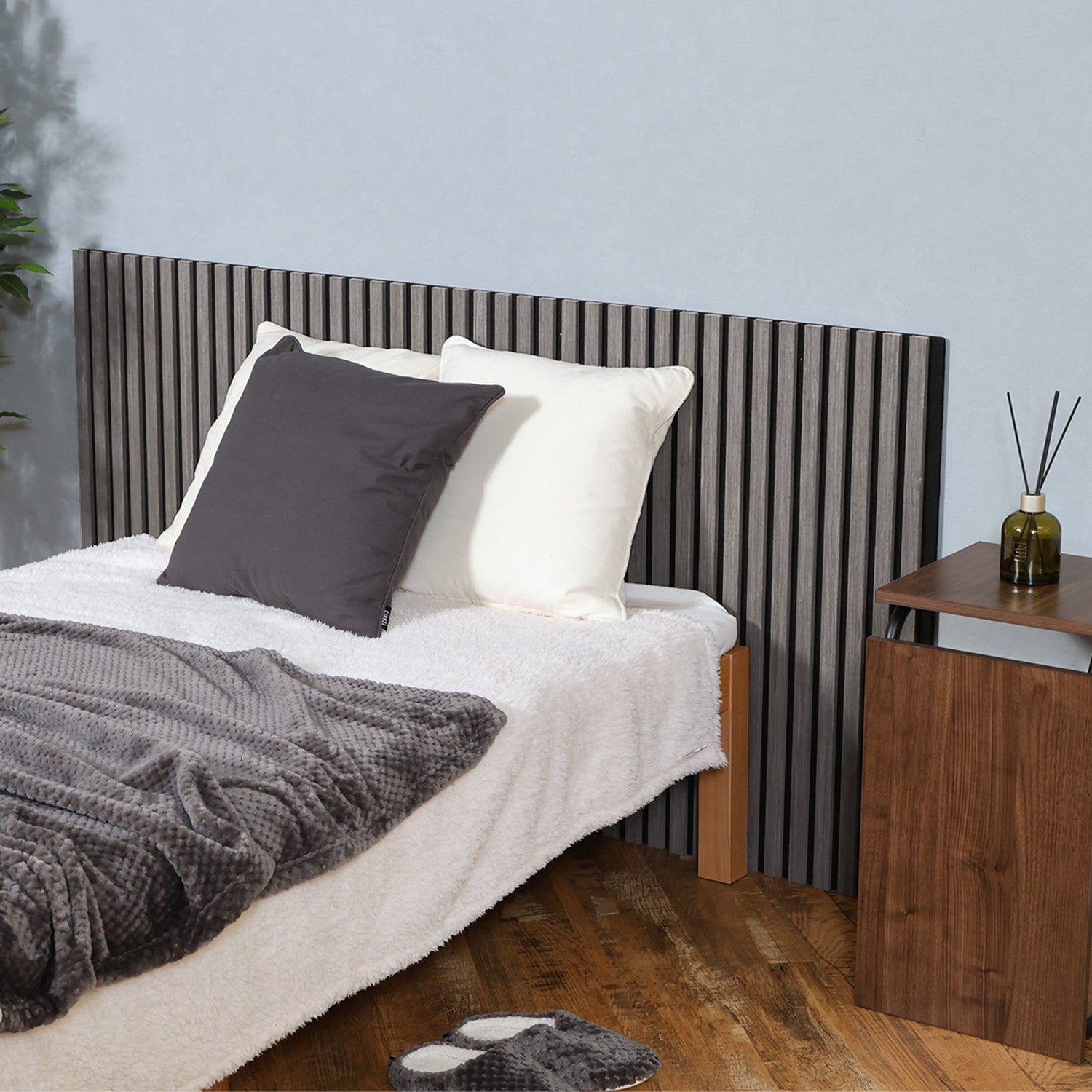 4枚セット商品 吸音ウォールパネル 簡単DIY 消音 インテリア 組立商品【FB40965】