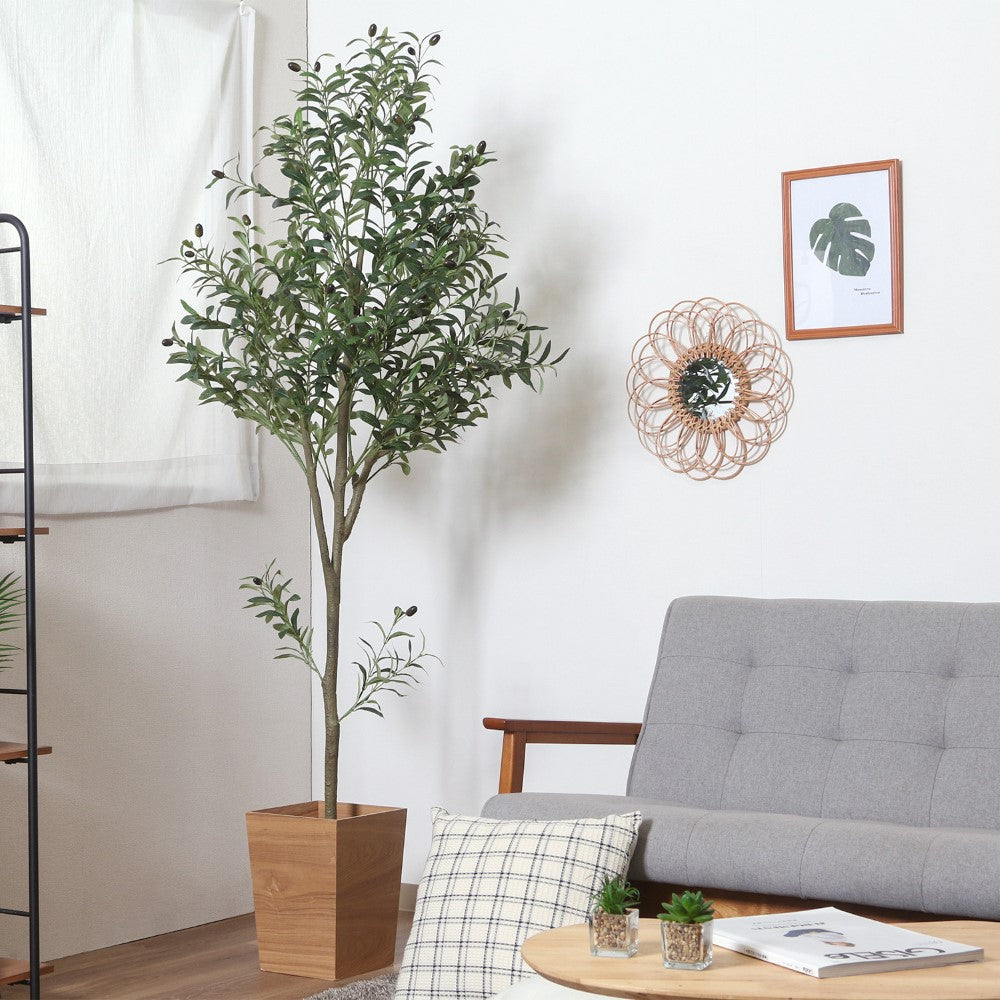 フェイクグリーン 人工観葉植物 ジョイント式 鉢植えタイプ インテリアグリーン オフィスアクセサリ 【FB-GRN-YK】