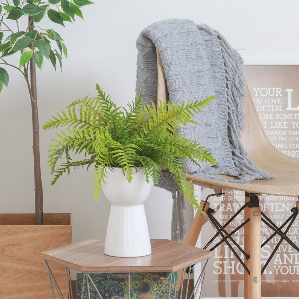 フェイクグリーン 観葉植物 インテリアポット 卓上 簡単手入れ パキラ アロエ シダ  【FB-GRN-TP】