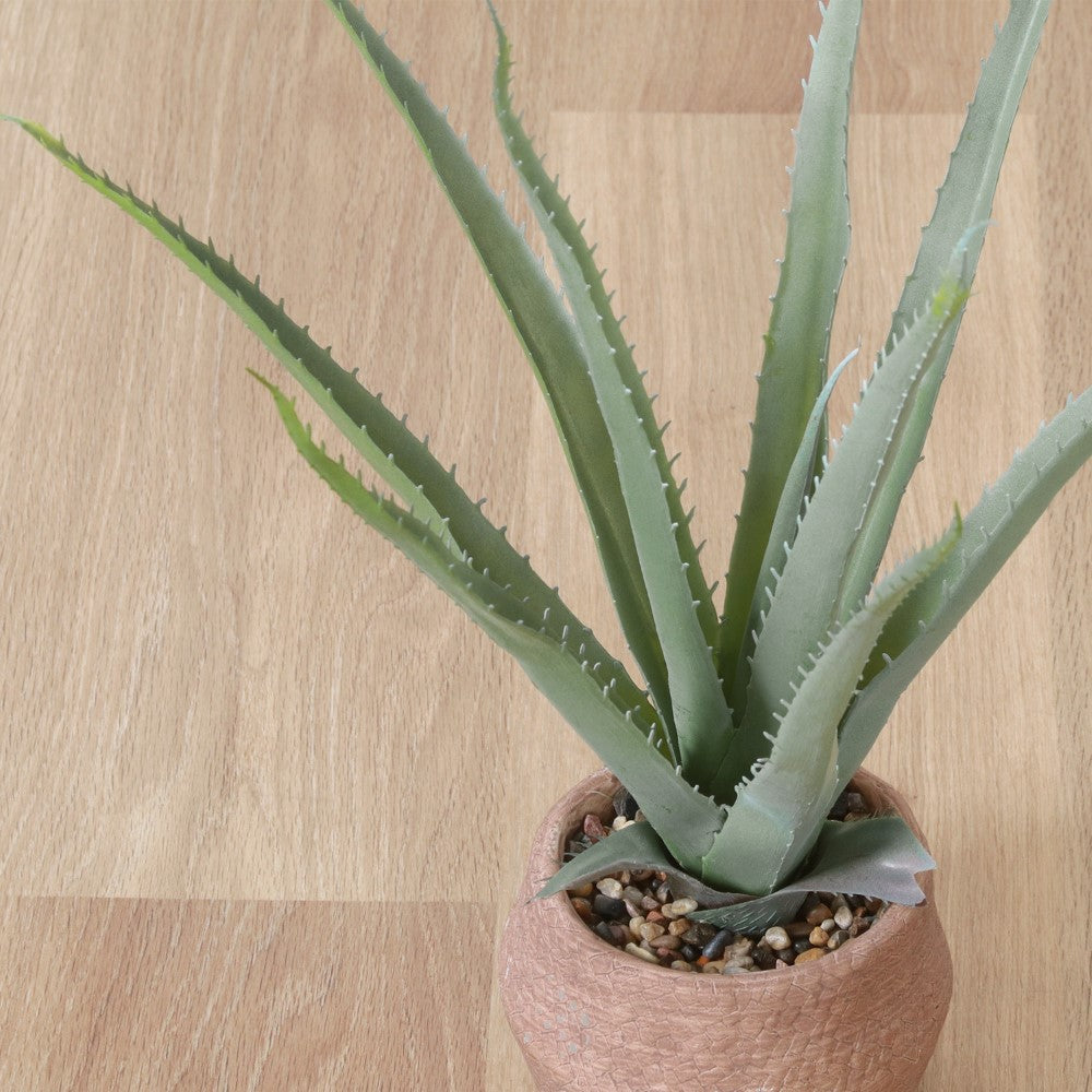 フェイクグリーン 観葉植物 インテリアポット 卓上 簡単手入れ パキラ アロエ シダ  【FB-GRN-TP】