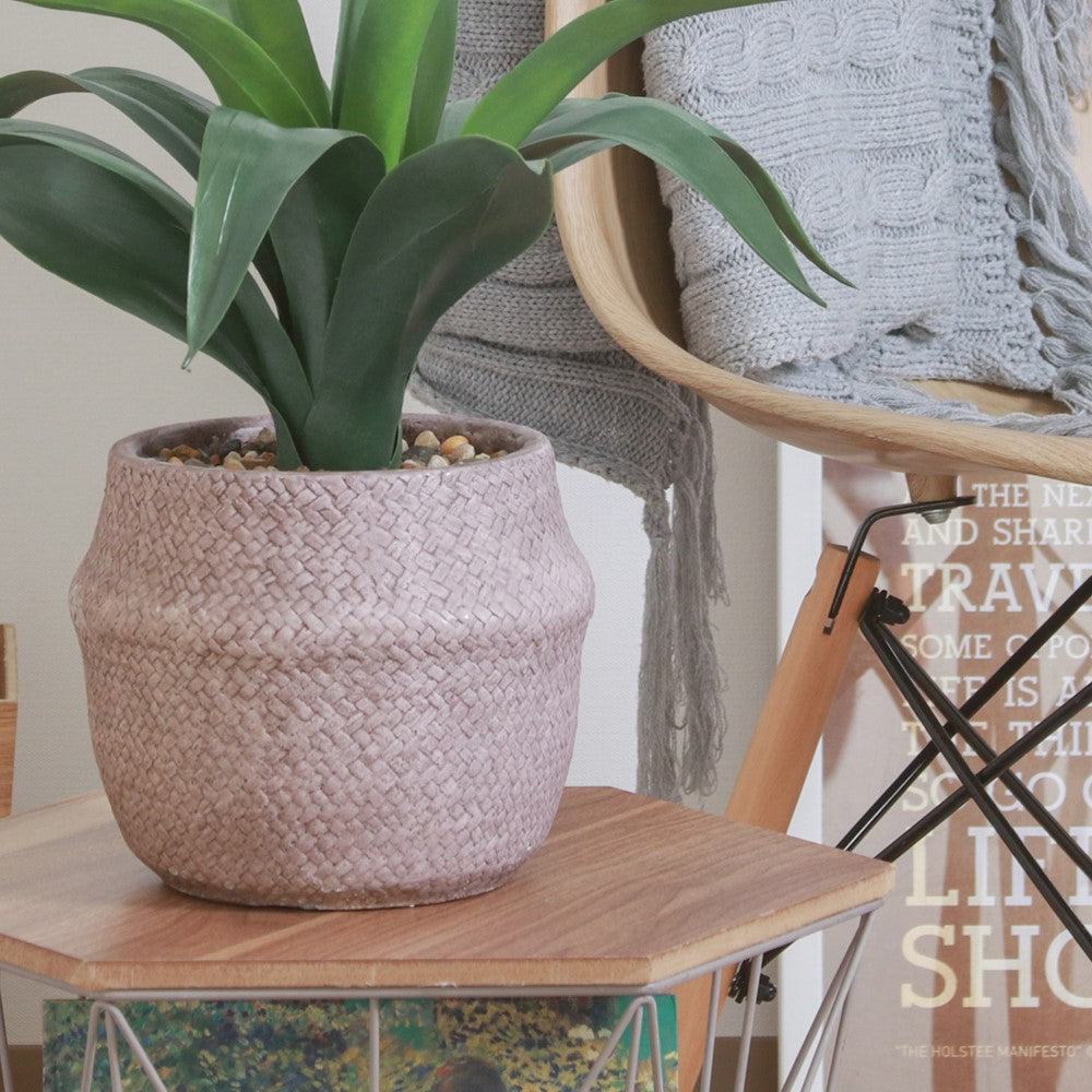 フェイクグリーン 観葉植物 インテリアポット 卓上 簡単手入れ パキラ アロエ シダ  【FB-GRN-TP】