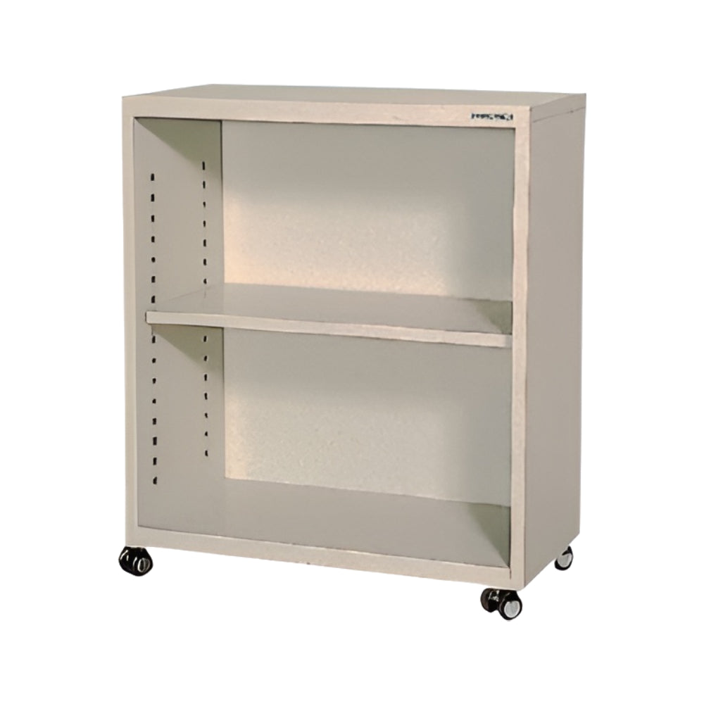 オープンワゴン 書庫 キャスター付 H700 可動棚