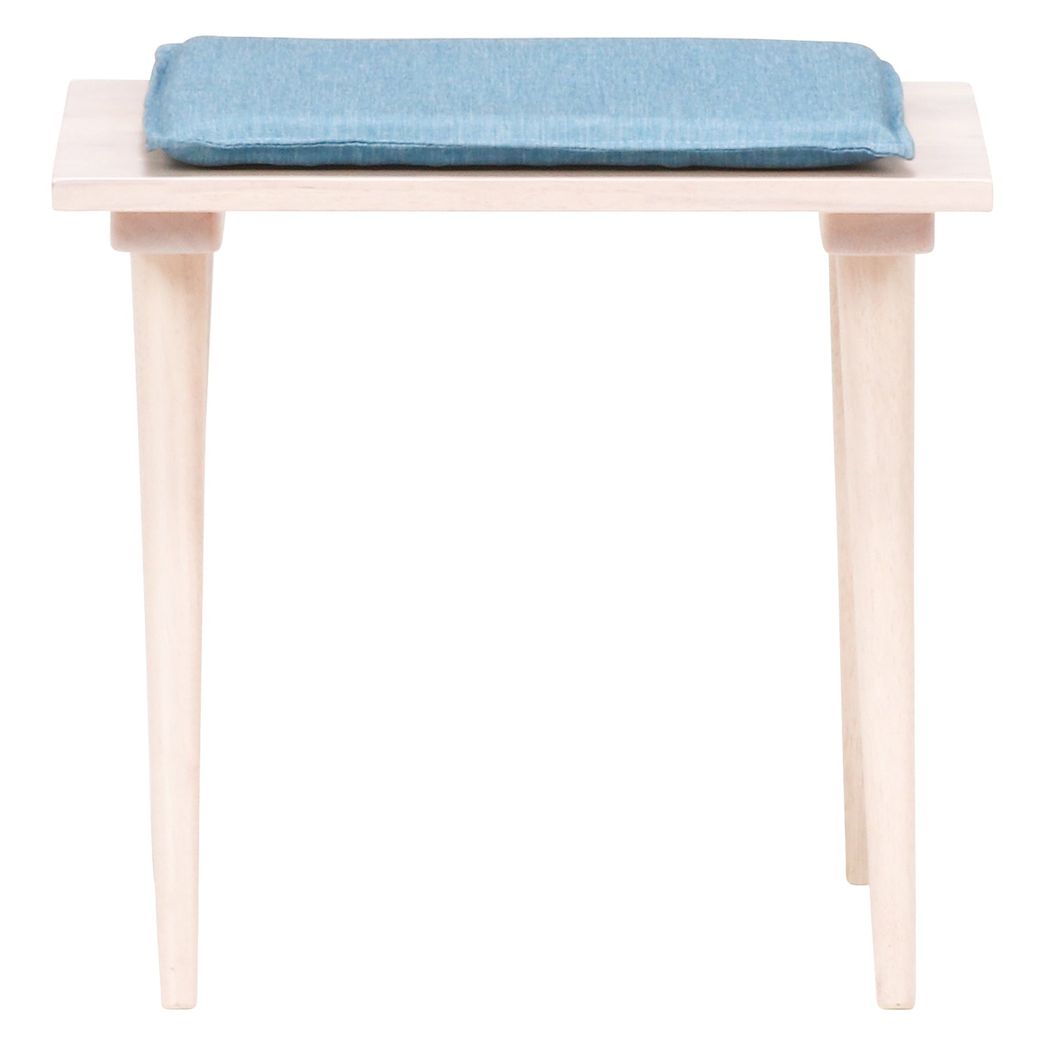 長時間でも座り心地よいクッション付きスツール