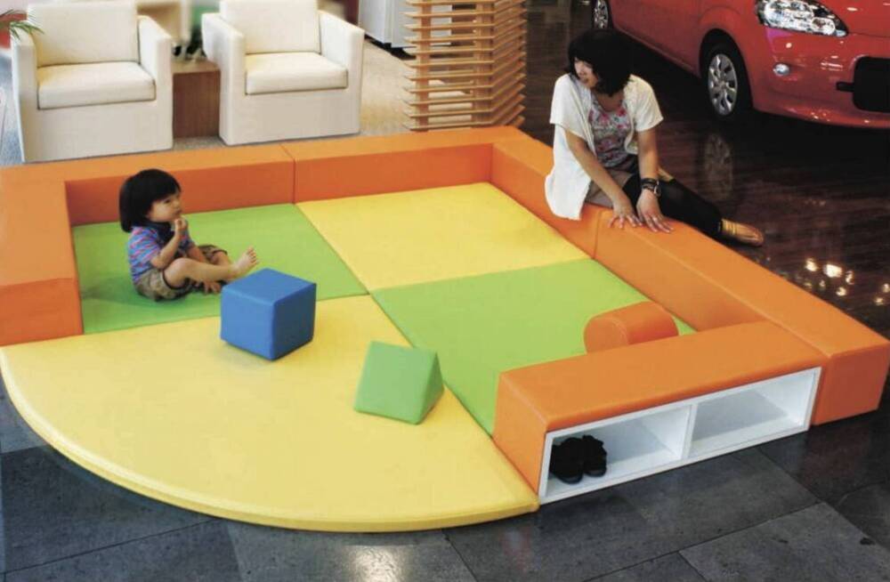 キッズガーデン・キッズコーナーの組み合わせ例