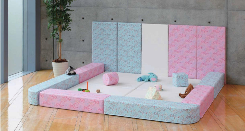 ウォールマット キッズコーナー 安全対策 マット