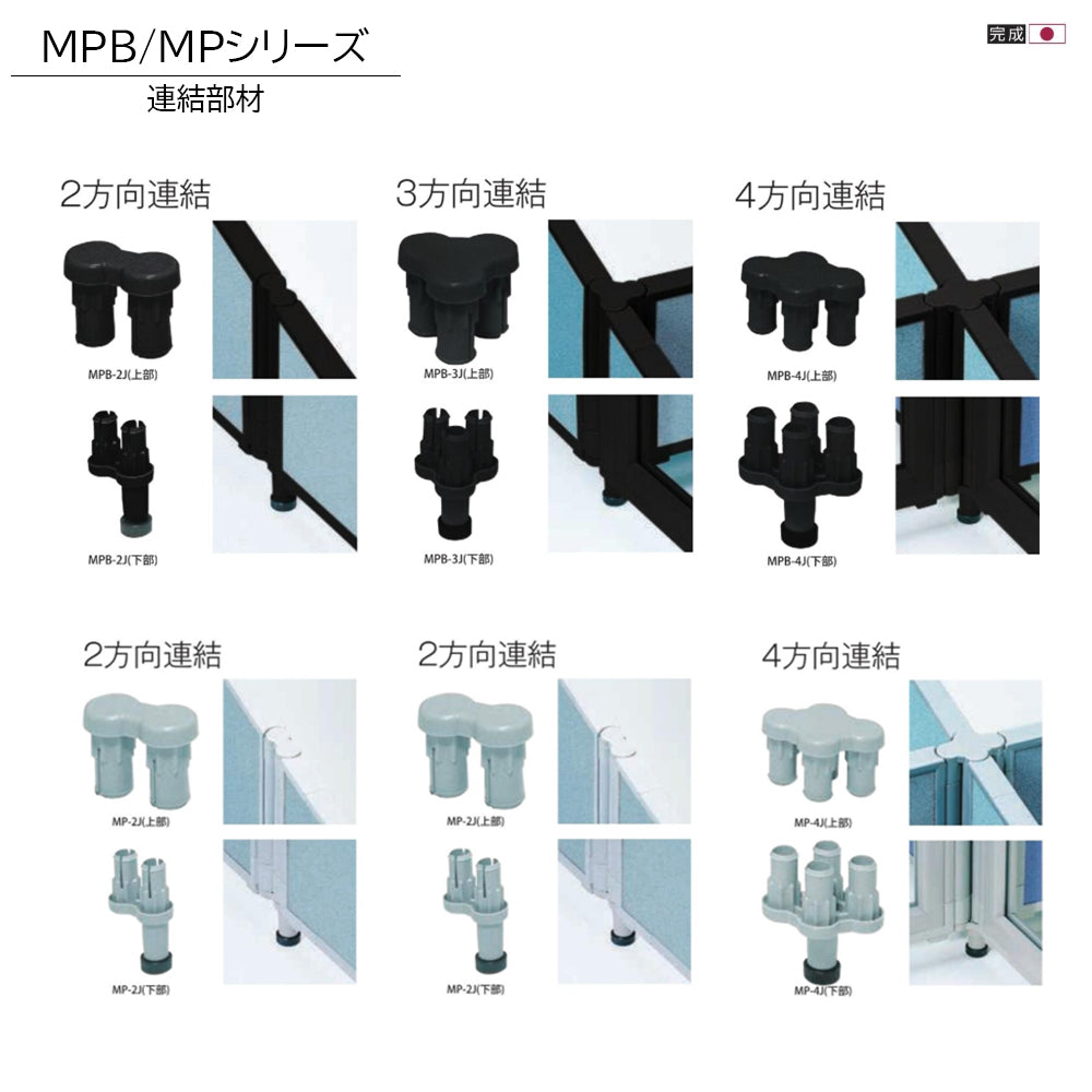 連結部材 パネル パーティション 必要オプション