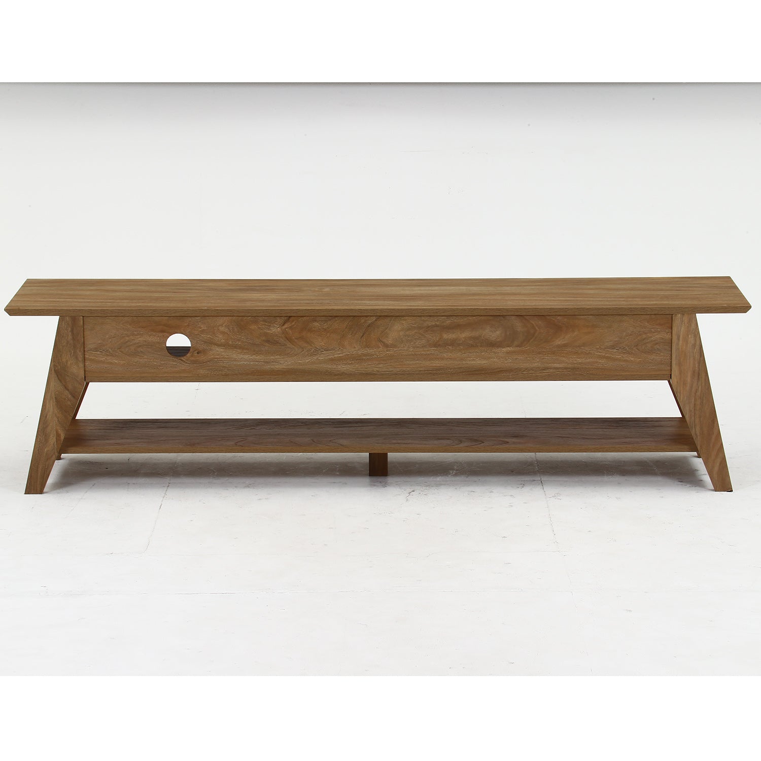 70型テレビ対応のローデスク設計