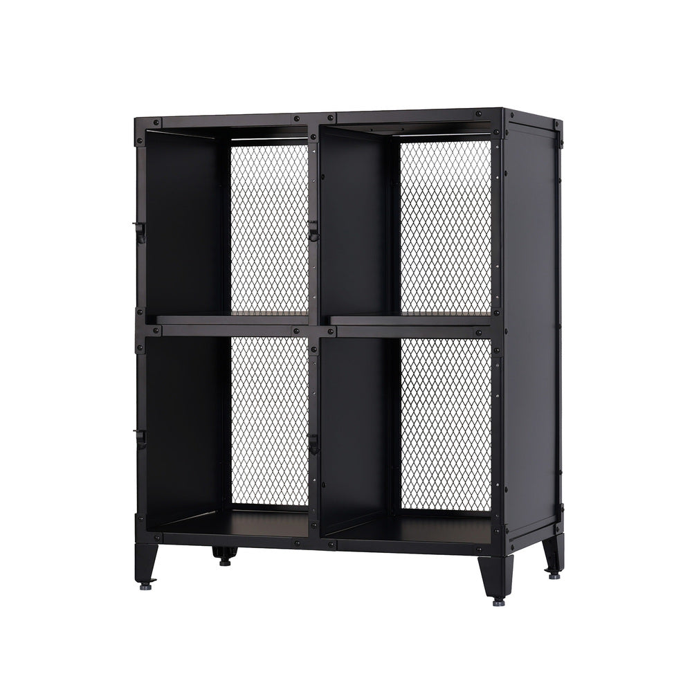 KG-16【新入荷　リサイクル品】STEEL STORAGE メッシュロッカー　白系 バンダムメッシュロッカー610G(8ドア)｜収納家具｜CRUSH CRASH PROJECT