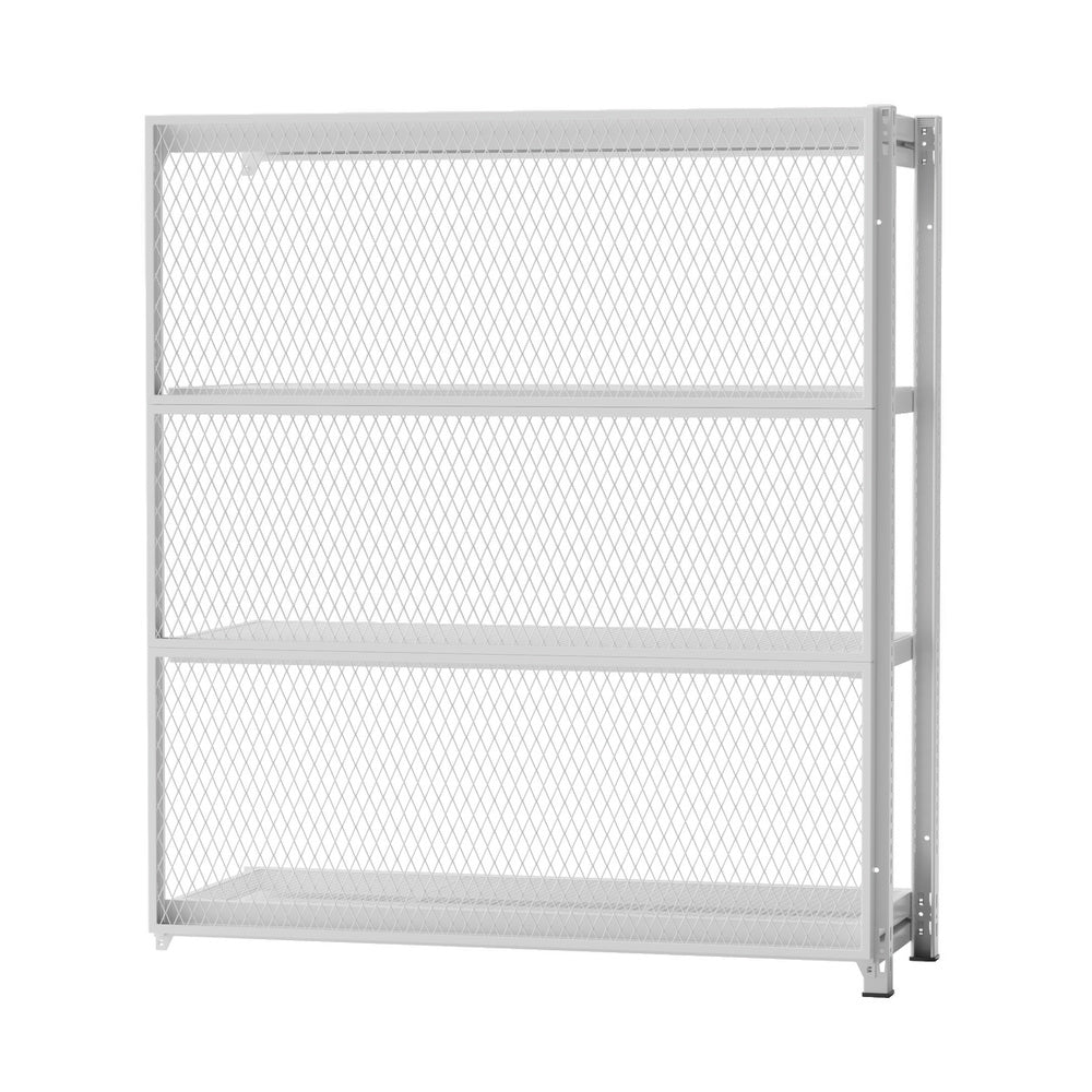 収納家具　ホワイトグレー　増連用ラック
