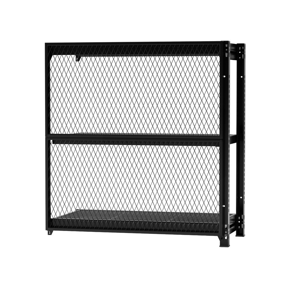 メッシュラック 増連 スチールラック オフィス収納 オープンラック MR-C