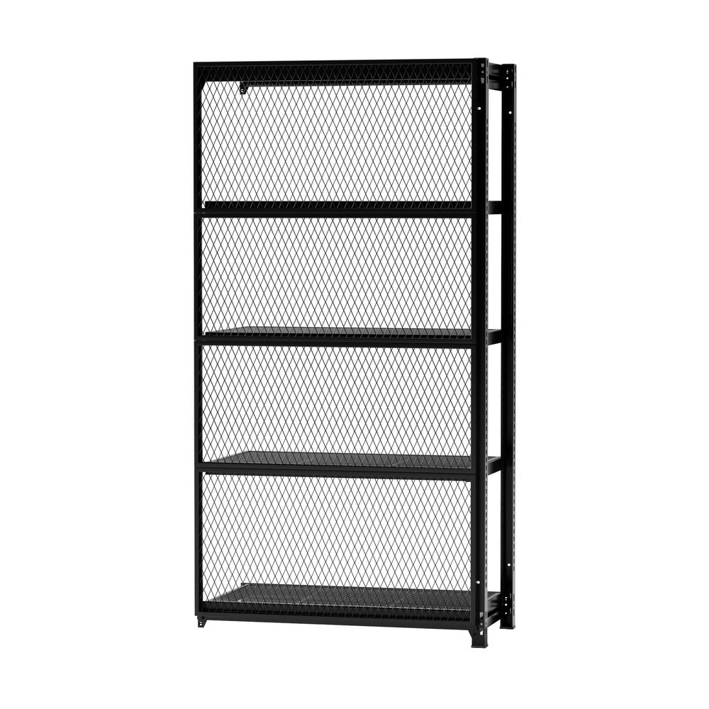 メッシュラック 増連 スチールラック オフィス収納 オープンラック MR-C
