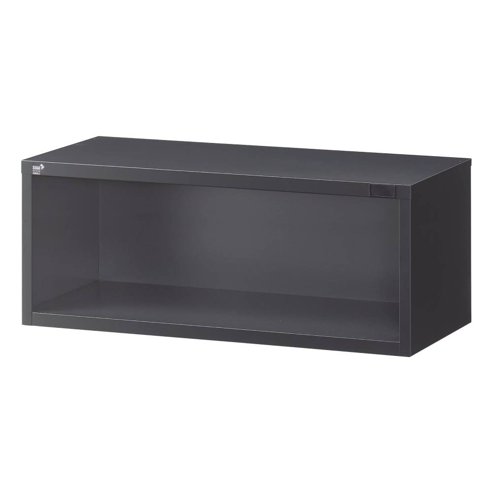 書類を見やすく収納できるオープン棚