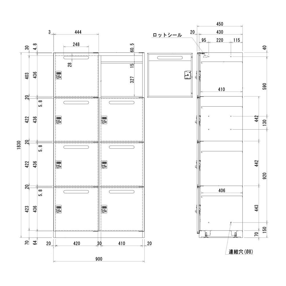 シンプルデザイン　スペース活用　複数人数用