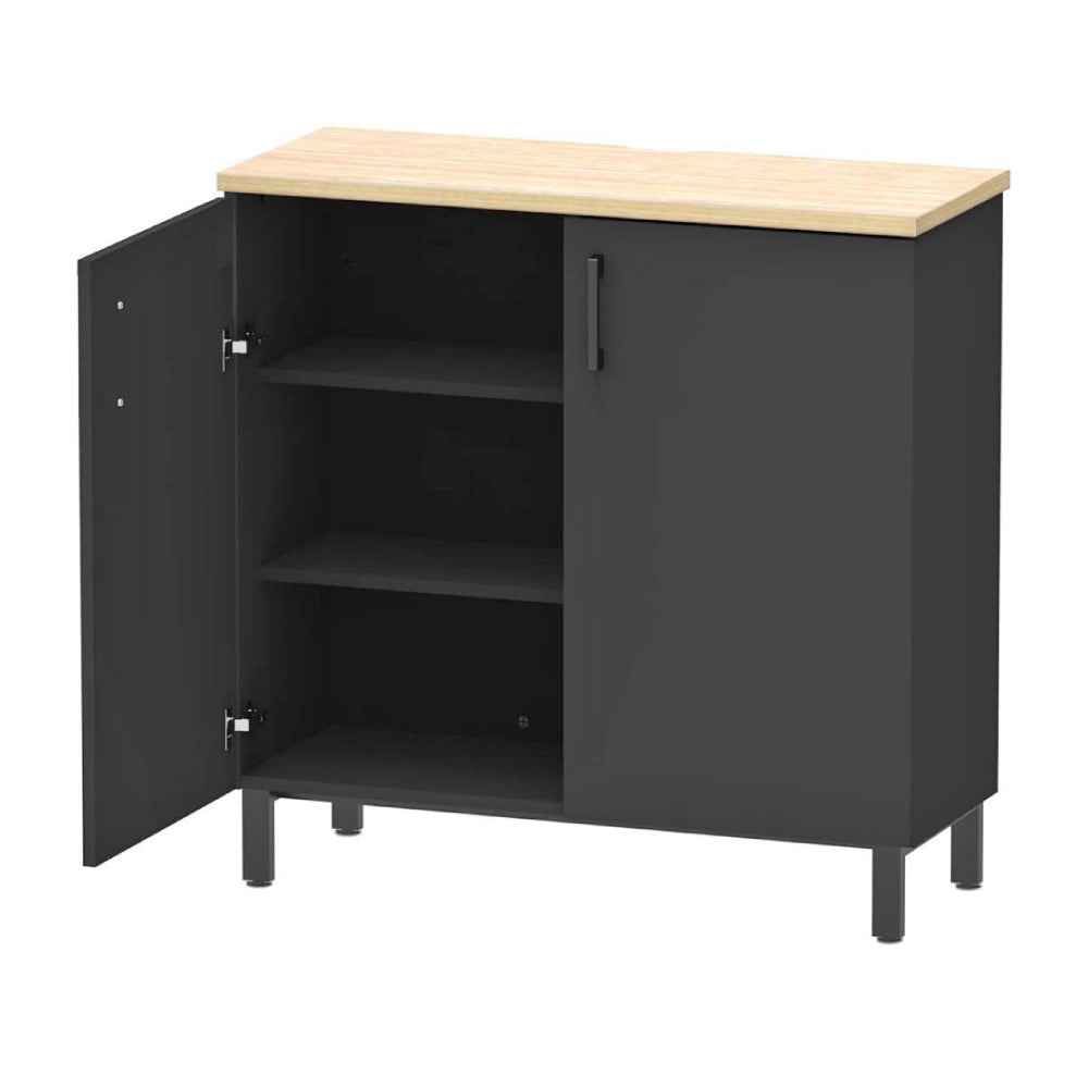 法人様限定 収納カウンター オープン 開き扉 ダストボックス ハイ