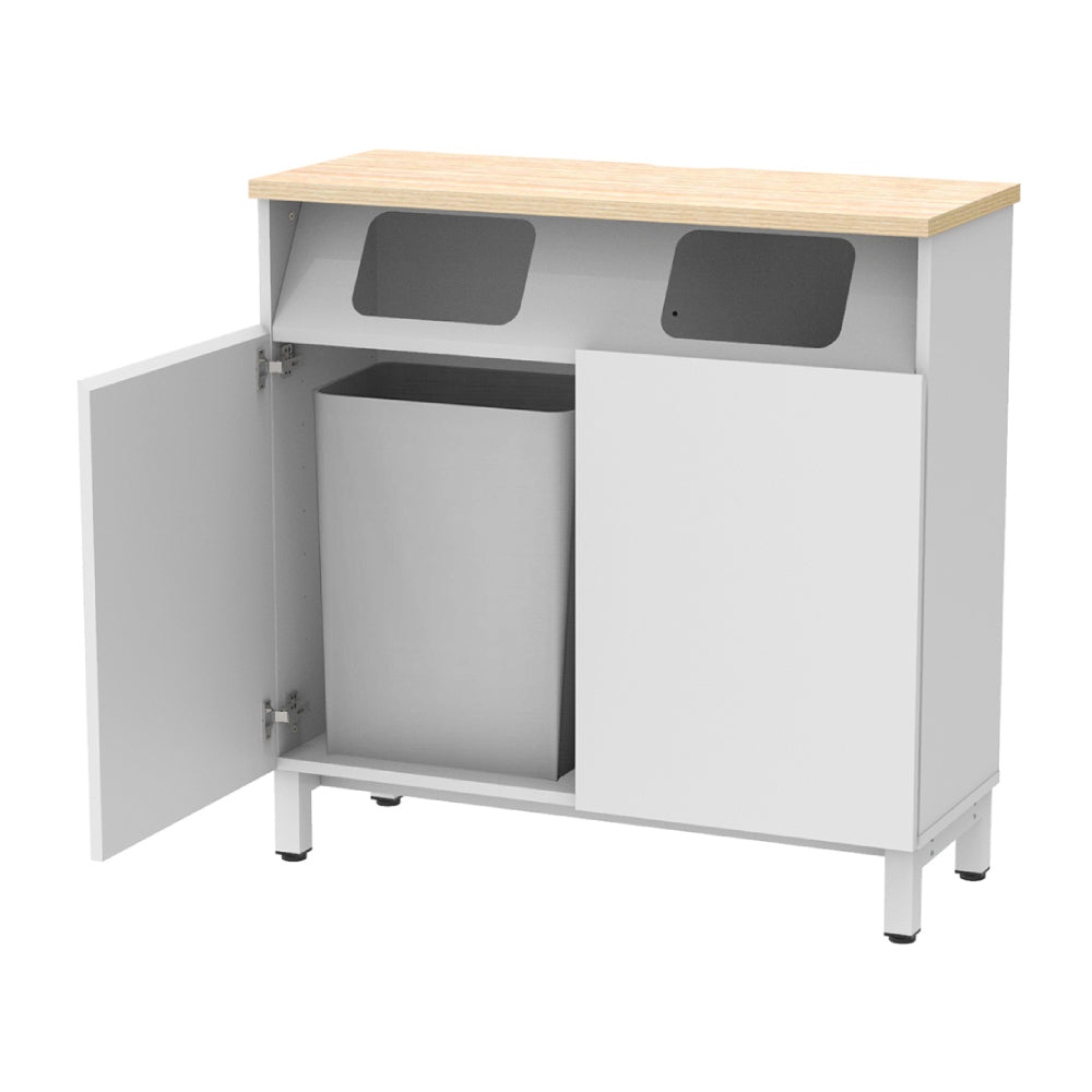 法人様限定 収納カウンター オープン 開き扉 ダストボックス ハイ