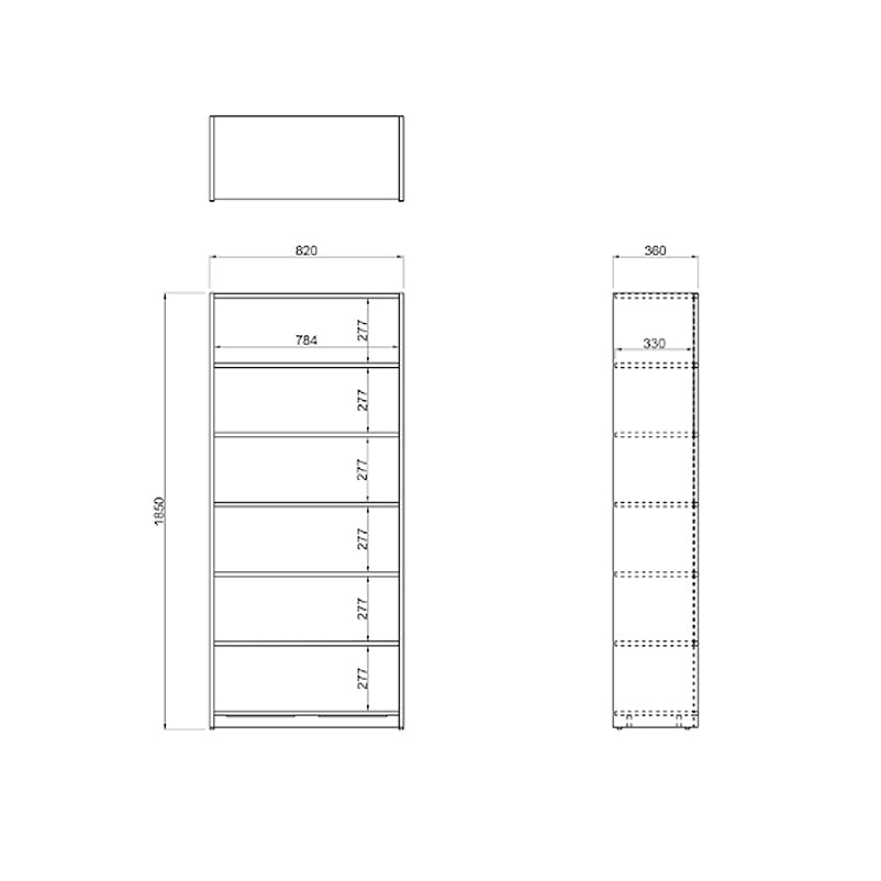 6段収納　重いファイル　書類収納 