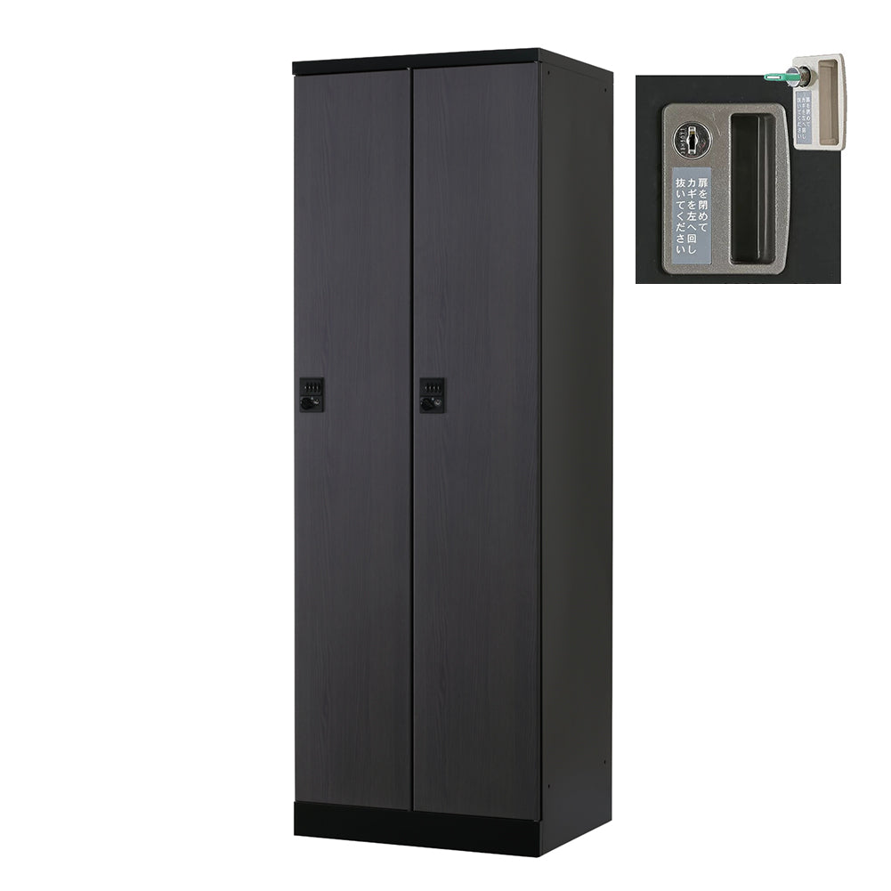 使いやすい収納機能を備えた更衣用ロッカー
