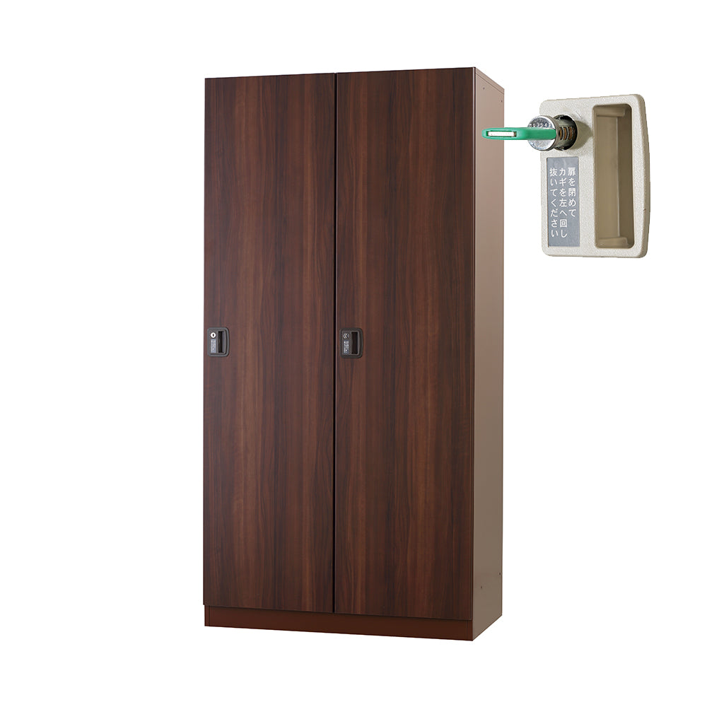 商業施設やスポーツ施設に最適な２人用ロッカー